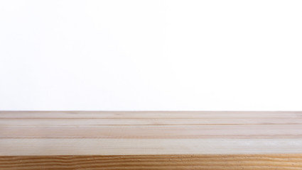 Wood Front texture of blurred white background, with copy space for your text..