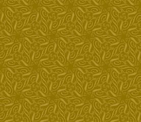 Vector ornament seamless pattern wallpaper