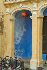  old colonial building in Hoi An, Vietnam