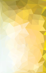 Low Poly abstract background with colorful triangular polygons with a brilliant