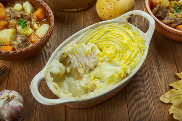 Irish Corned Beef Colcannon Casserole