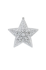 Chiristmas Star (Clipping path!) isolated on white background