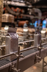 Coffee packaging machine 