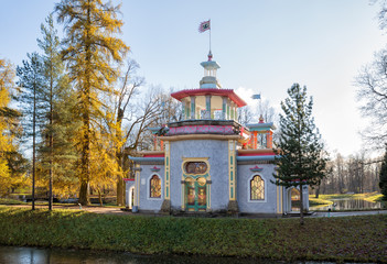 Chinese pavilion in Catherine Park, Tsarskoye Selo