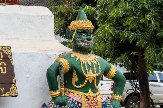 Laos - Luang Prabang - Wat Aham
