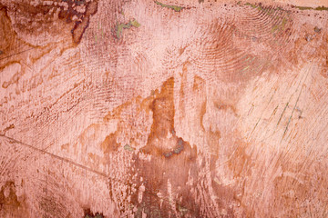 Naklejka premium Scratched dirty dusty copper plate texture, old metal background