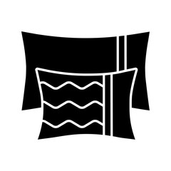 Pillows glyph icon