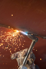 at work