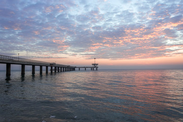 Fototapeta premium Beautiful sunrise on the beach