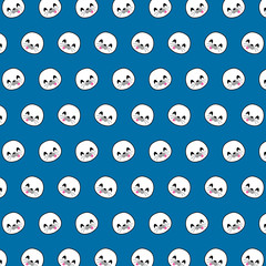 Seal - emoji pattern 11
