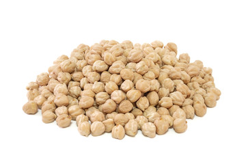 garbanzo bean close up on background