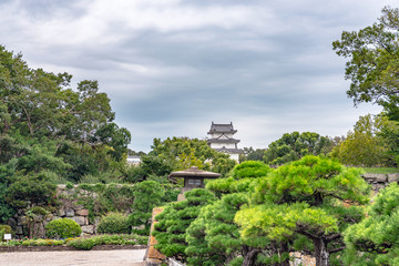 Fototapeta na wymiar 明石公園の庭園風景