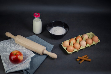 Apple pie preparation