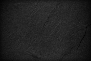 Fototapeta premium Dark grey black slate background or texture.