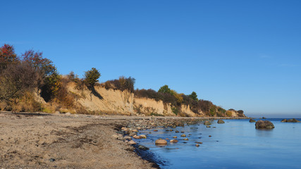 Baltic sea sunny day coast beach outdoor nature
