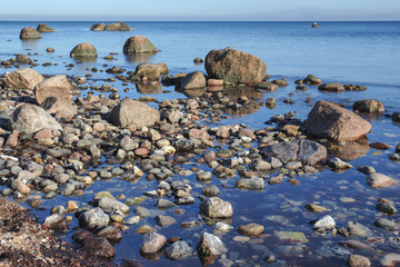 Baltic sea sunny day coast beach outdoor nature