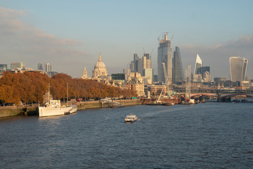 Fototapeta na wymiar London City Panorama 