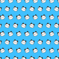 Street cat - emoji pattern 50