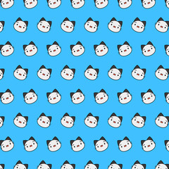 Street cat - emoji pattern 57