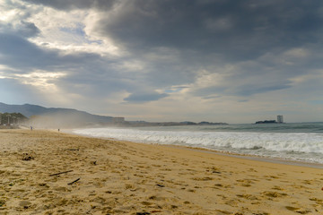 Stormy day at Samil - Vigo