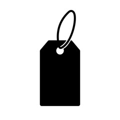 Price tag icon. Simple label with item price. Vector Illustration