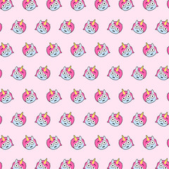 Unicorn - emoji pattern 61