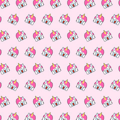 Unicorn - emoji pattern 60