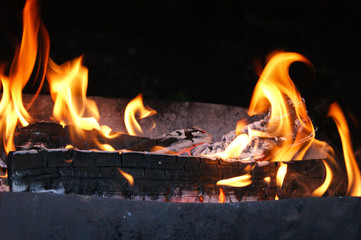 Naklejka premium fire