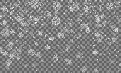 winter. snowflake background