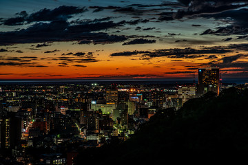 金沢・卯辰山からの夜景