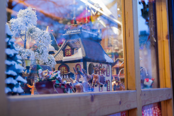 Frostiges Schaufenster