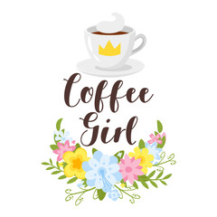 T-shirt design coffee