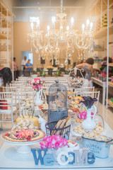 wedding table decoration