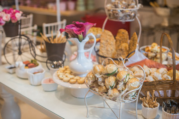 table in restaurant