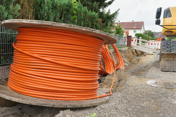 Breitbandausbau für schnelles Internet