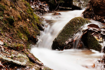 Beautiful waterfall on Long Time Exposure