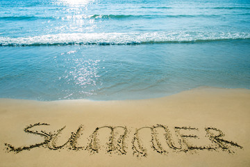 Summer background. Vacation, holiday, sea trip concept.