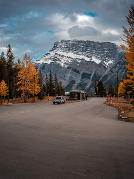 At Tunnel Mountain Village in Banff National Park, Alberta, Canada