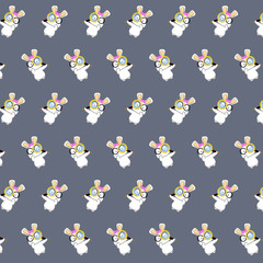 Bunny - sticker pattern 17