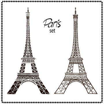 Eiffel Tower set