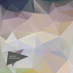 Abstract polygonal background