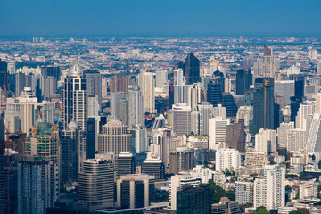 Business area in Bangkok, Bangkok Cityscapes ,Bangkok Thailand