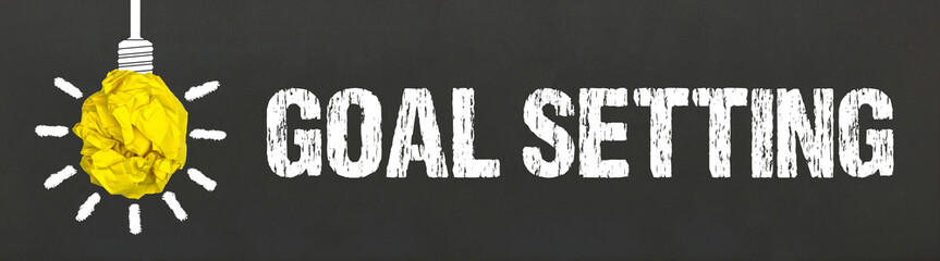 Fototapeta premium Goal setting