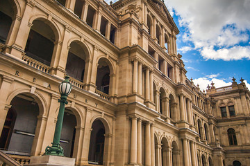 Fototapeta na wymiar Treasury Building Brisbane Queensland Australia