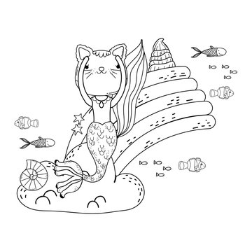 450 Best Purrmaid Images Stock Photos Vectors Adobe Stock