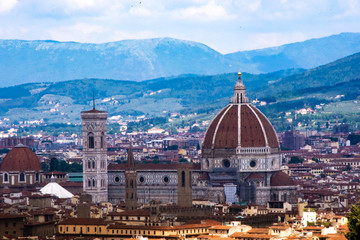 Fototapeta na wymiar Duomo Giotto Bell Tower