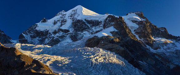 Alpen, Piz Roseg, Swiss, Bernina - 238054727