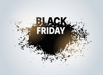 black friday special offer super sale poster shopping flyer holiday promotion discount concept flat