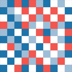 Flat geometric pattern texture. Multicolor abstract background for print and textile