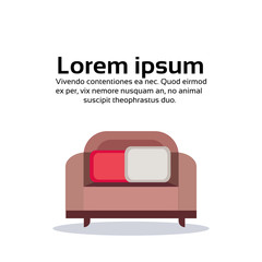 Modern living room home apartment sofa flat copy space
